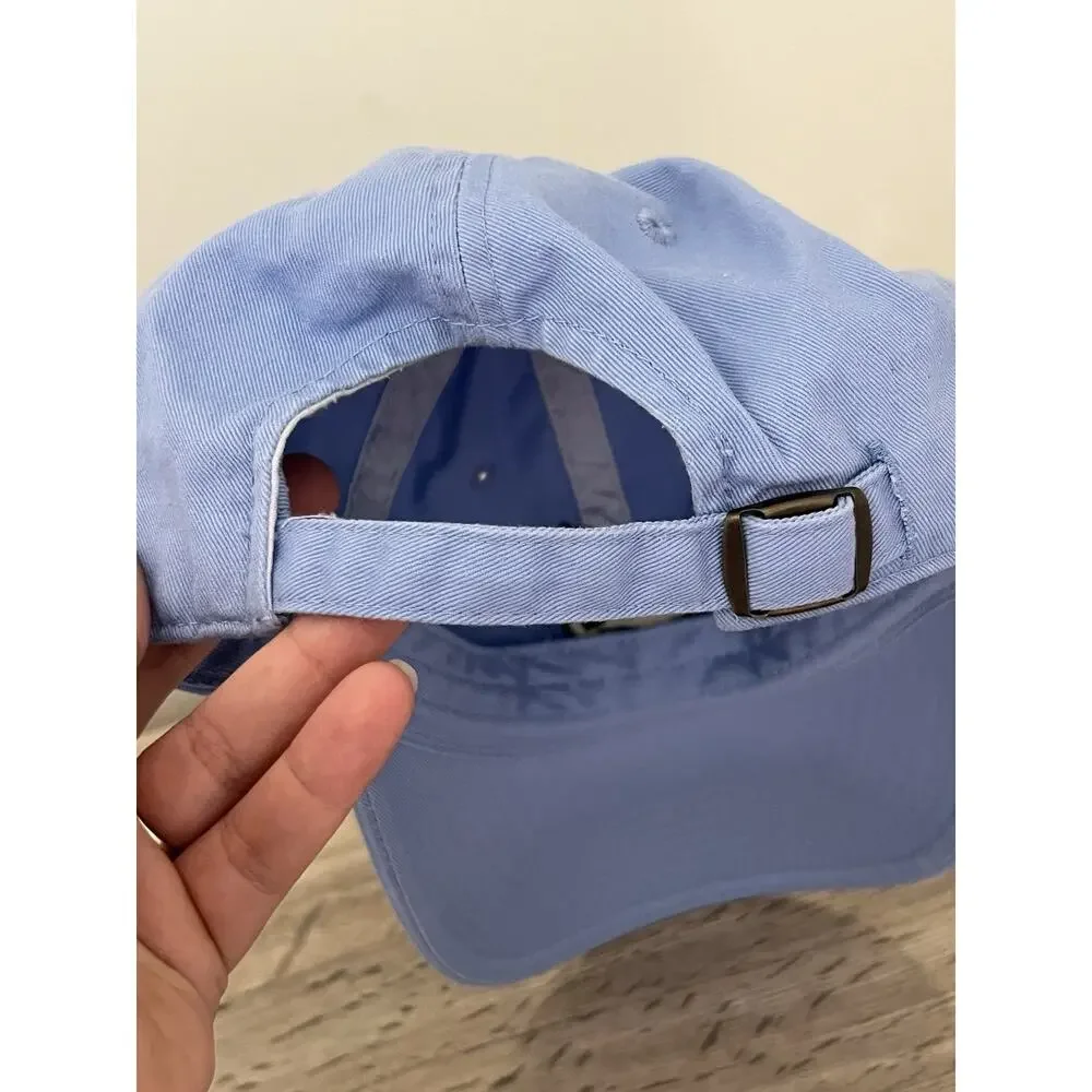 Lot of 2 Masters Golf strapback hat 2010 navy blue light blue American Needle